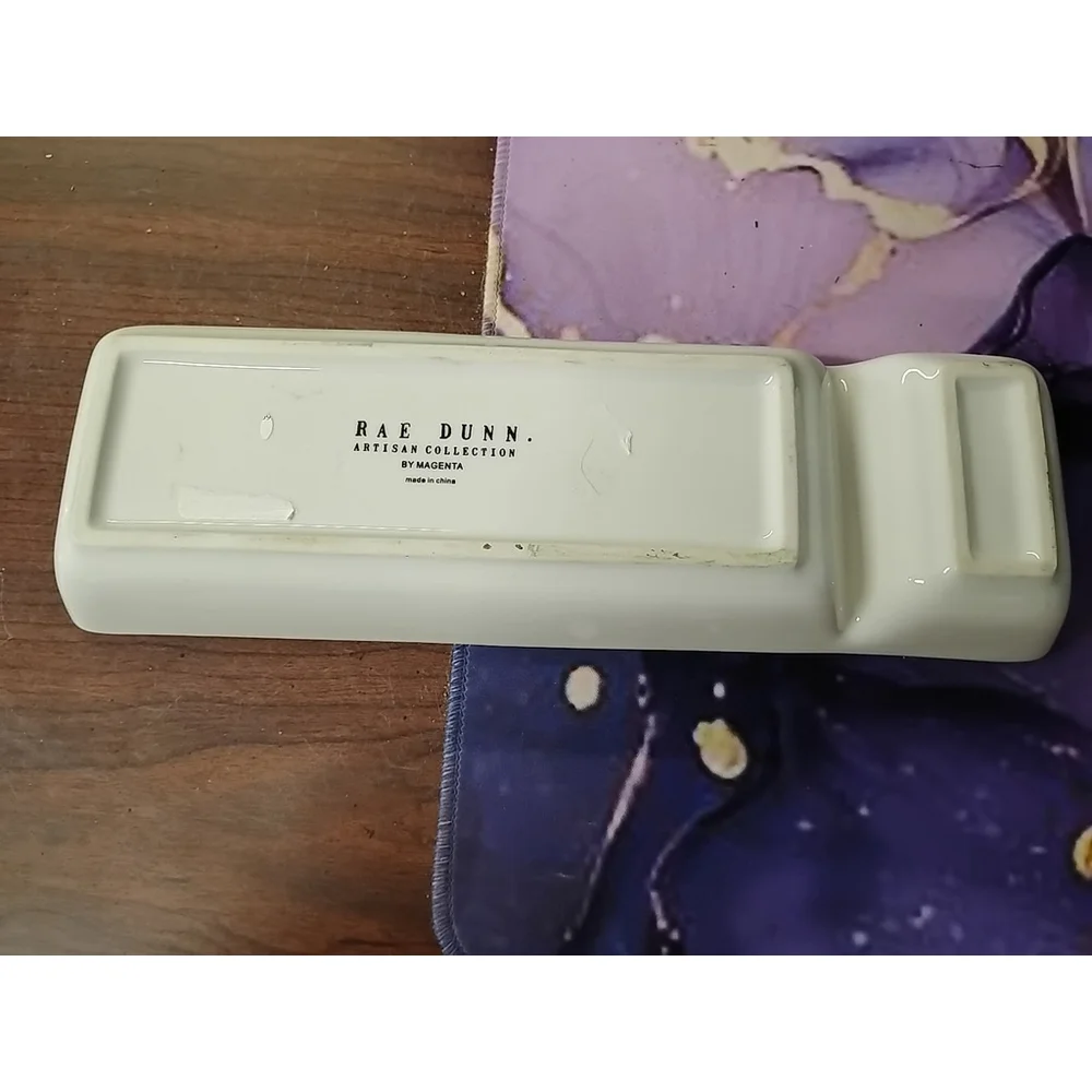 Rae Dunn Divided Cosmetic Desk Tray When In Doubt Wing It Out Eyelash